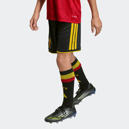 Adidas België Thuis Short 2025/2026 – Officiële RBFA Wedstrijdshort | Kickoff Antwerpen voetbalshop