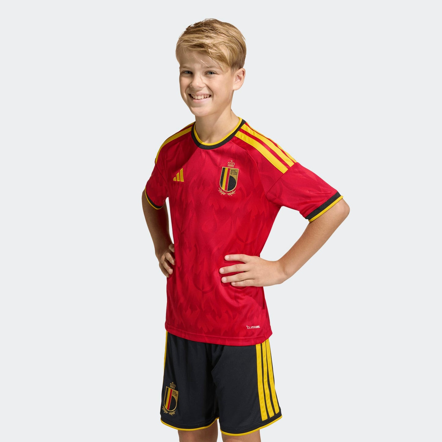 🥇 Officieel Adidas RBFA België Thuis Shirt Kids WK 2026 | Direct Kopen | Kickoff Antwerpen voetbalshop
