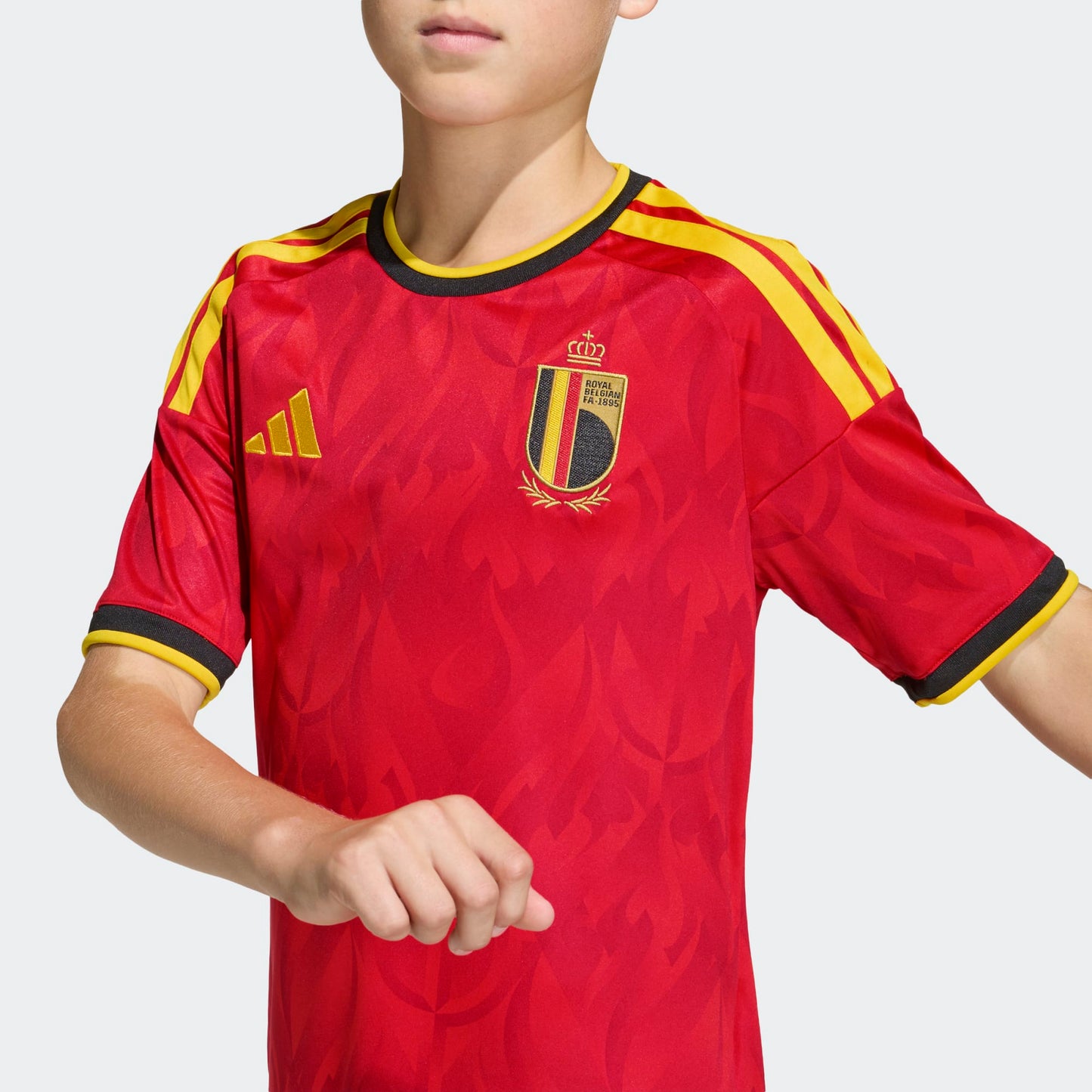 🥇 Officieel Adidas RBFA België Thuis Shirt Kids WK 2026 | Direct Kopen | Kickoff Antwerpen voetbalshop