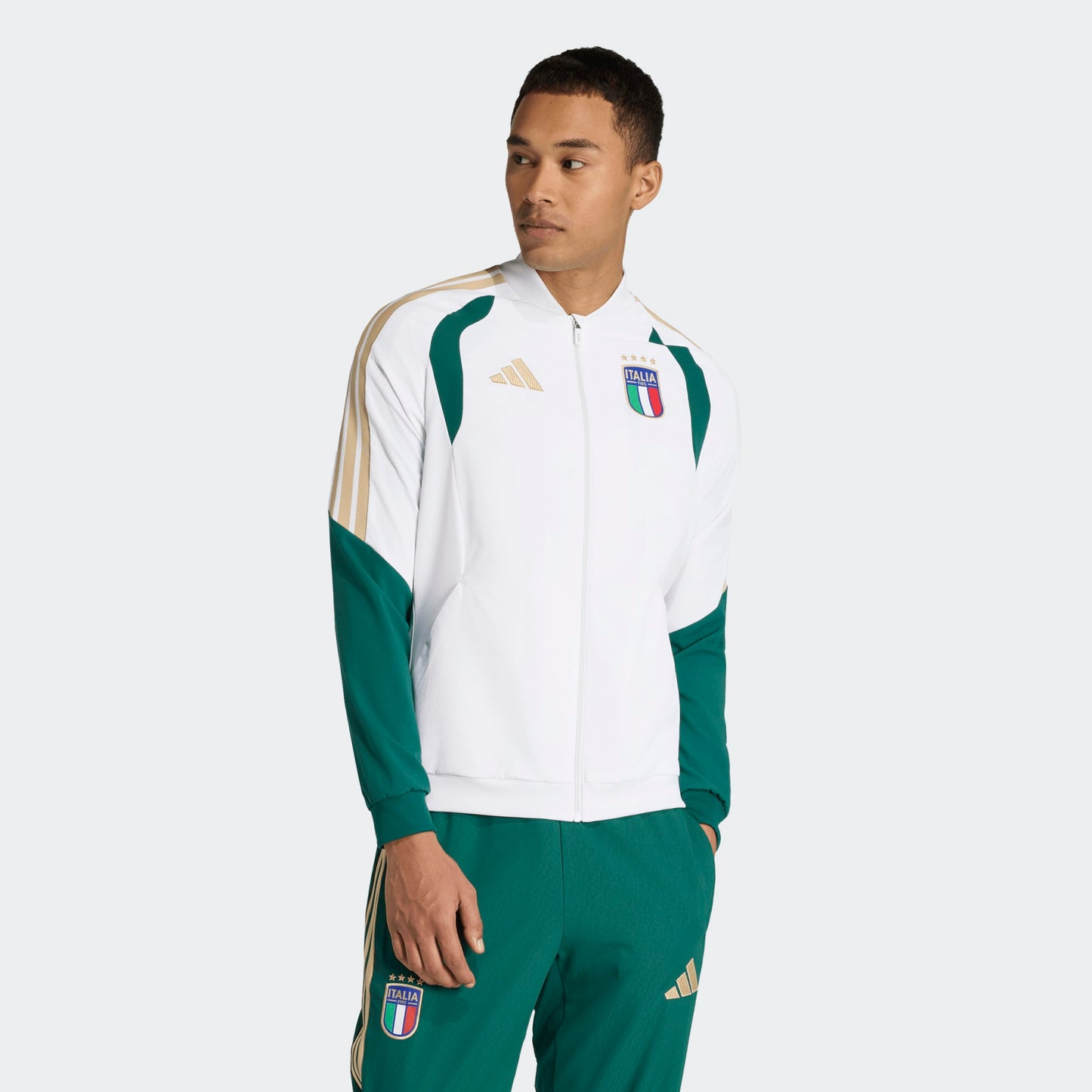 Adidas Figc Italia Presentatie Jacket 2025 2026 | Kickoff Antwerpen voetbalshop