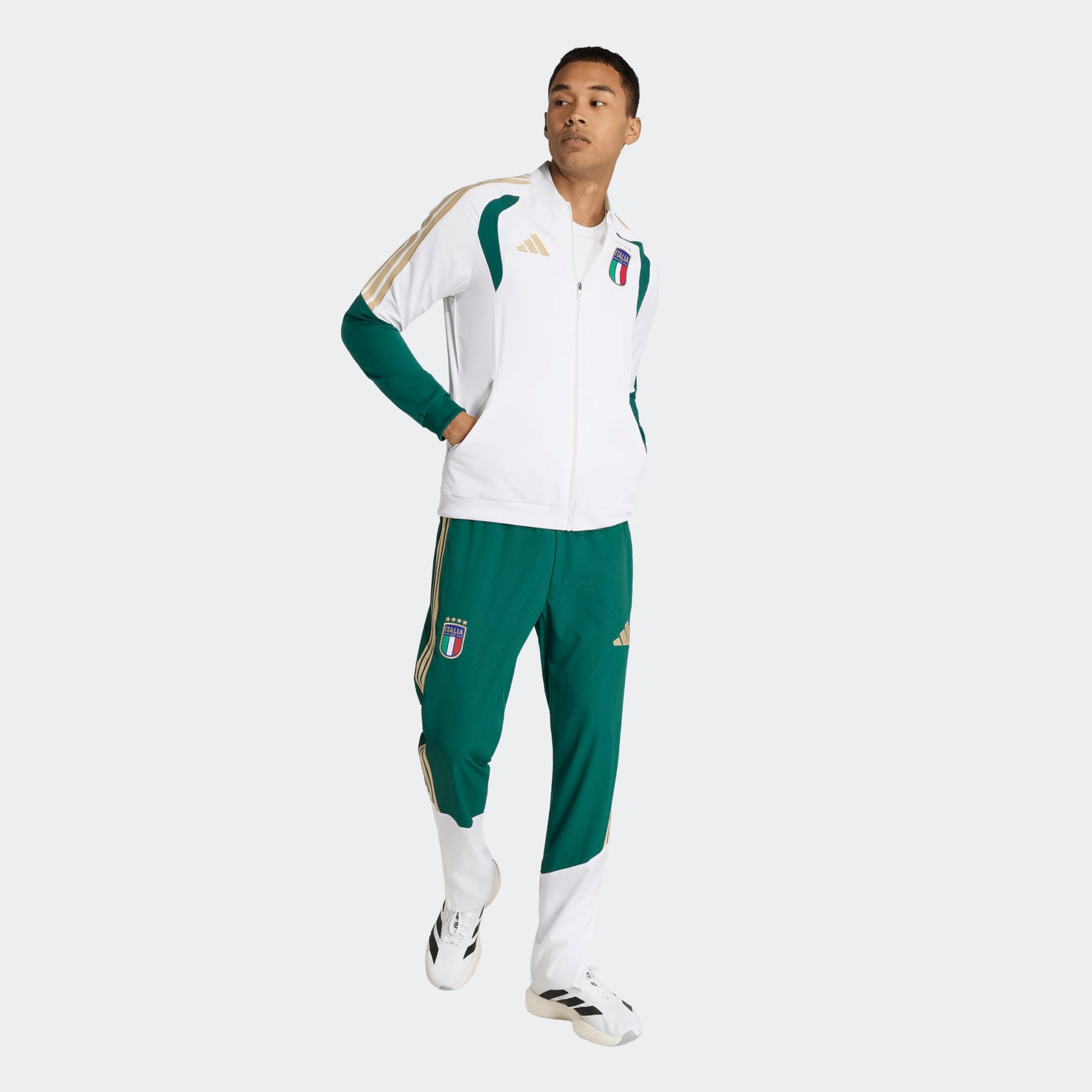 Adidas Figc Italia Presentatie Jacket 2025 2026 | Kickoff Antwerpen voetbalshop