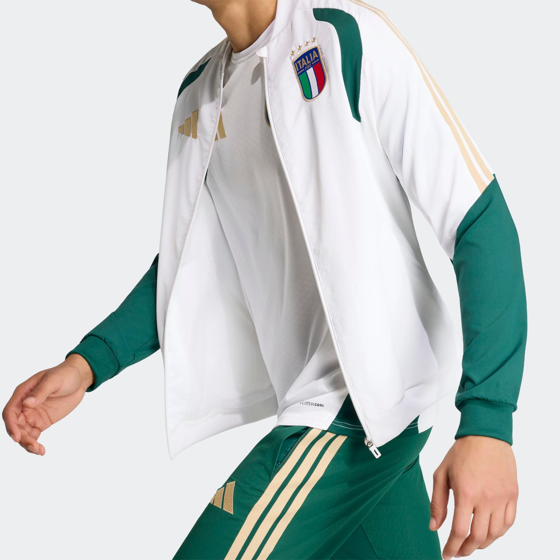 Adidas Figc Italia Presentatie Jacket 2025 2026 | Kickoff Antwerpen voetbalshop