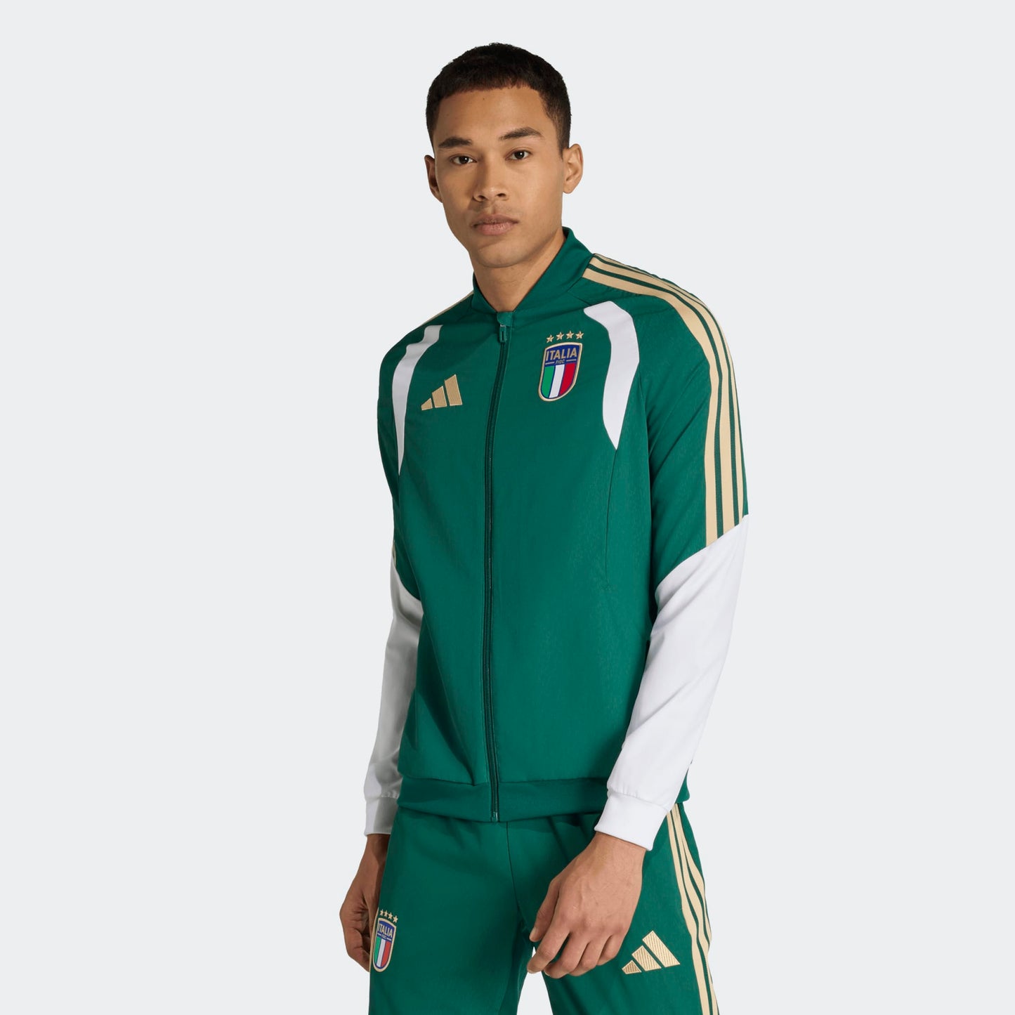 Adidas Figc Italia Presentatie Jacket 2025 2026 | Kickoff Antwerpen voetbalshop