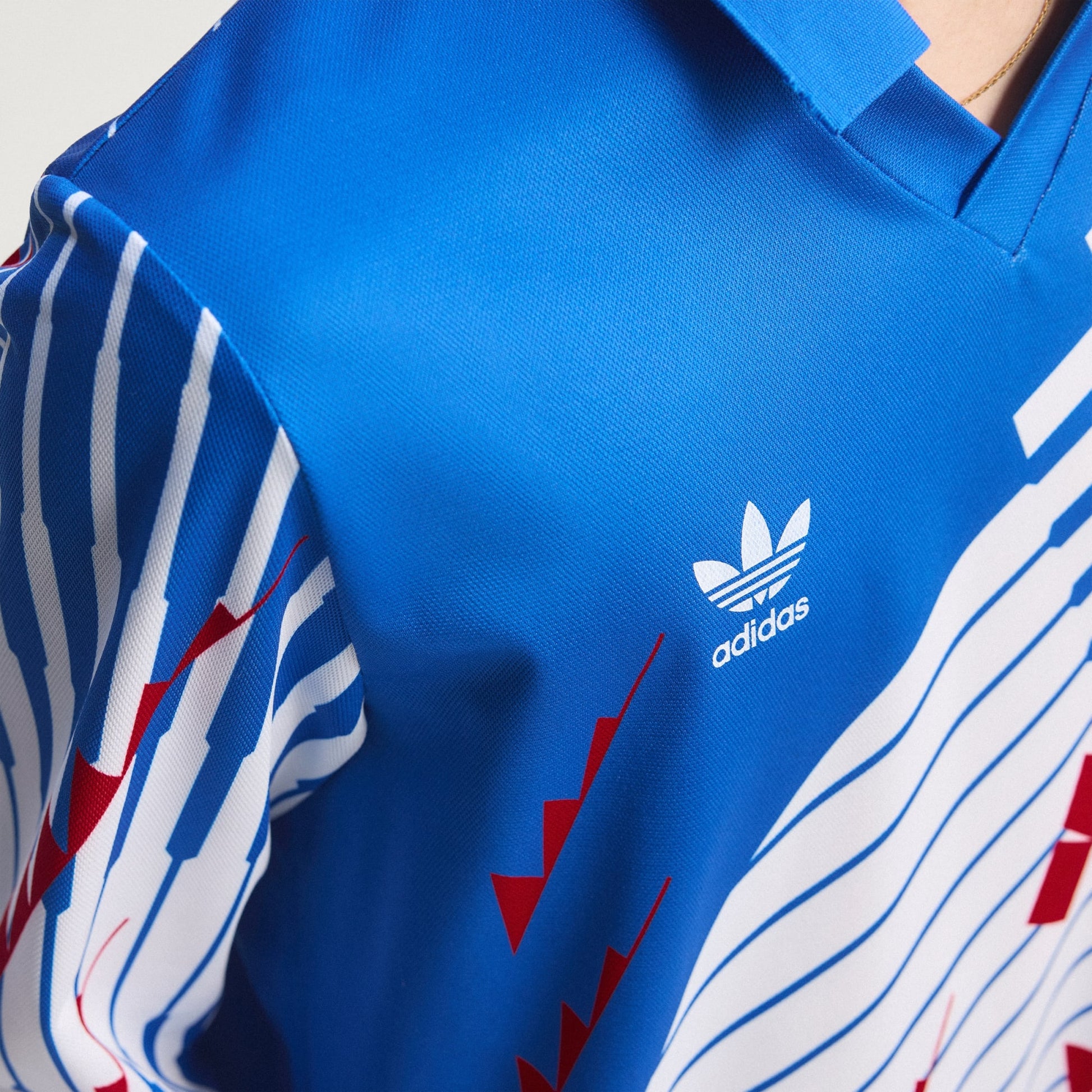 Adidas JFA Japan 1993 Home Retro Football Shirt Jersey blauw officieel retro voetbalshirt heren Kickoff Antwerpen de voetbalshop van Antwerpen