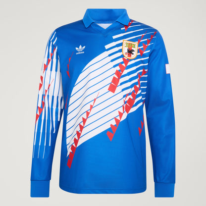 Adidas JFA Japan 1993 Home Retro Football Shirt Jersey blauw officieel retro voetbalshirt heren Kickoff Antwerpen de voetbalshop van Antwerpen