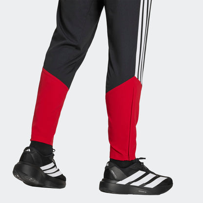 Adidas DFB Duitsland Presentation Pants zwart heren, gedragen door het elftal voor het WK 2026. Officieel product Kickoff Antwerpen. voetbalshop