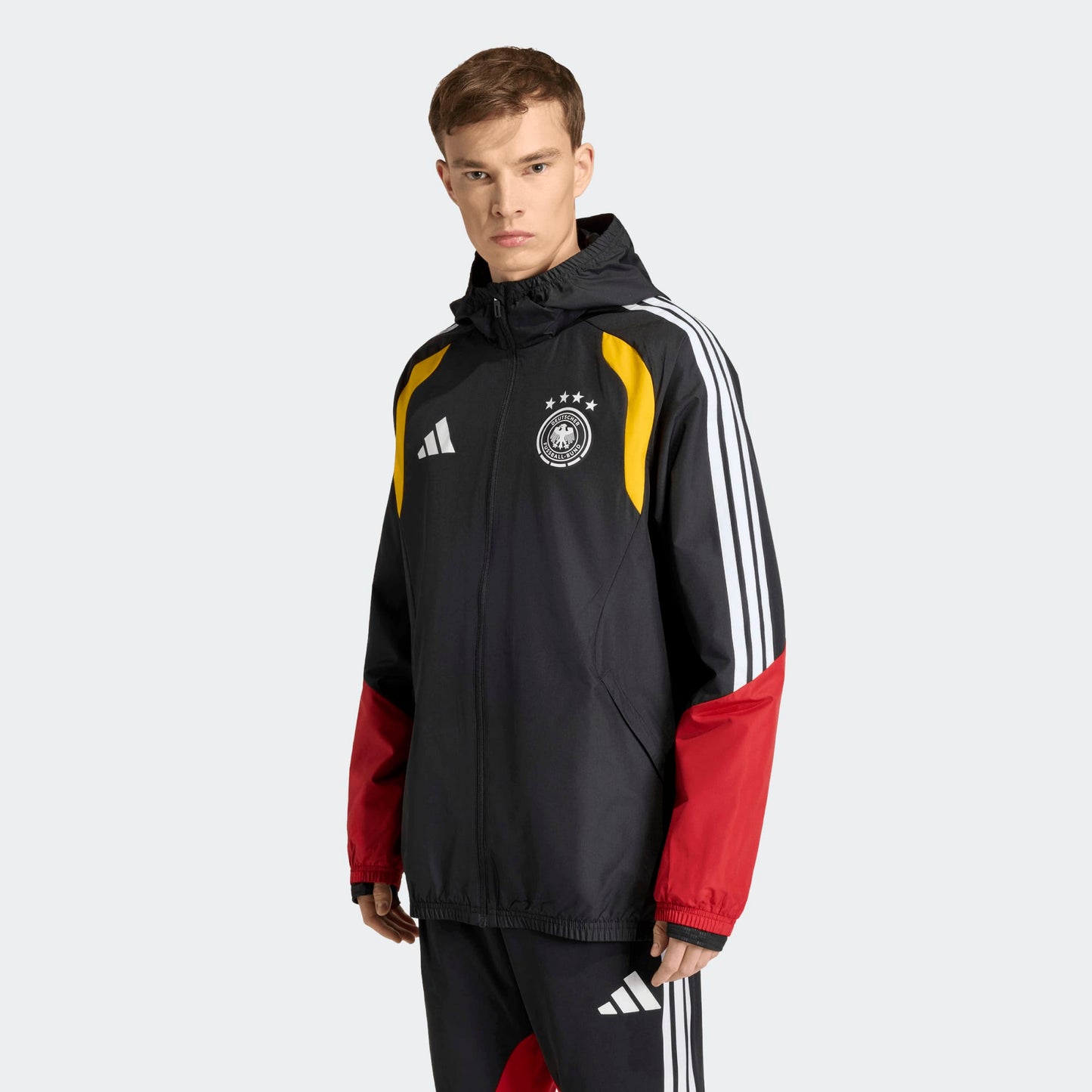 Adidas Dfb Duitsland All Wheater jacket 2025/2026 | Kickoff Antwerpen voetbalshop