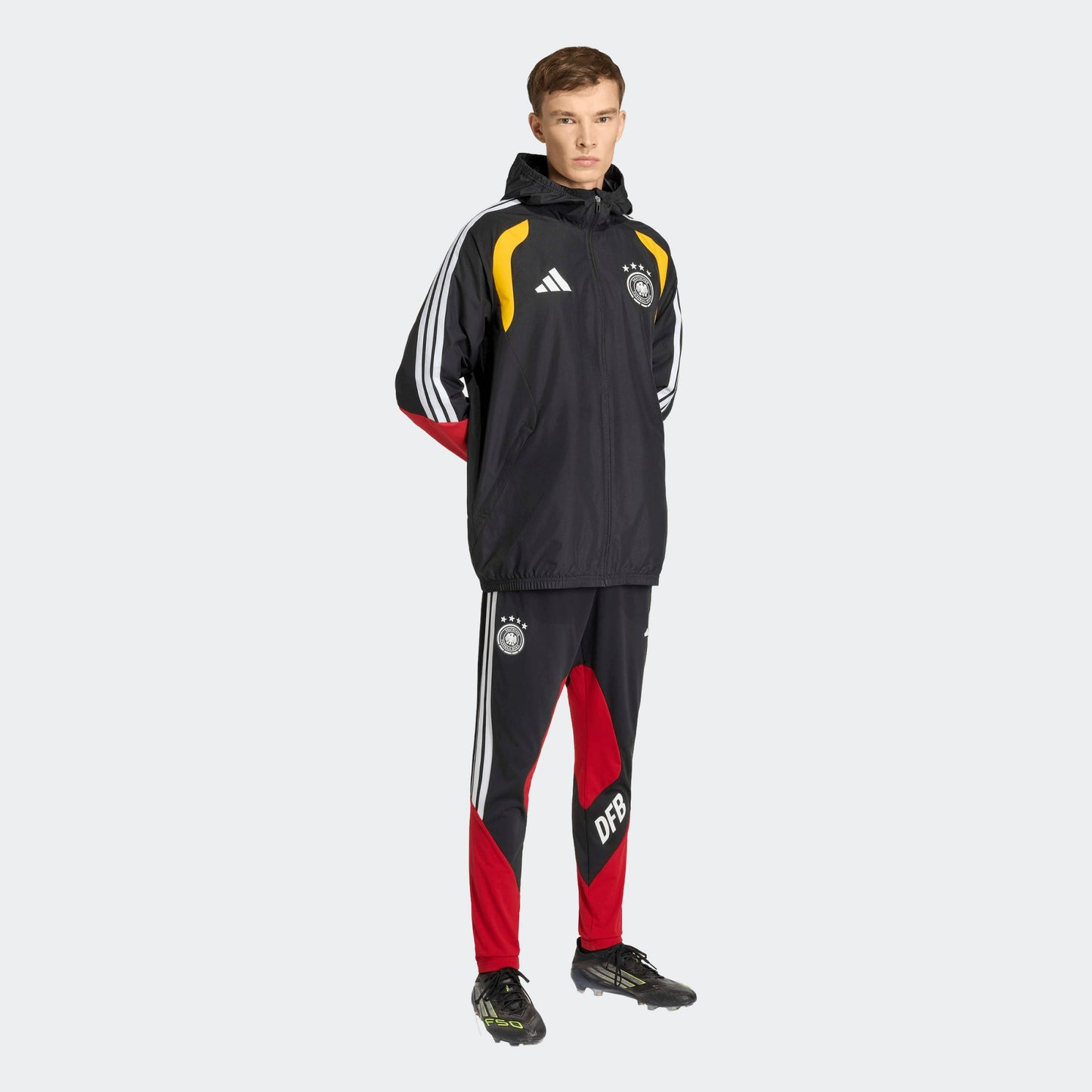 Adidas Dfb Duitsland All Wheater jacket 2025/2026 | Kickoff Antwerpen voetbalshop