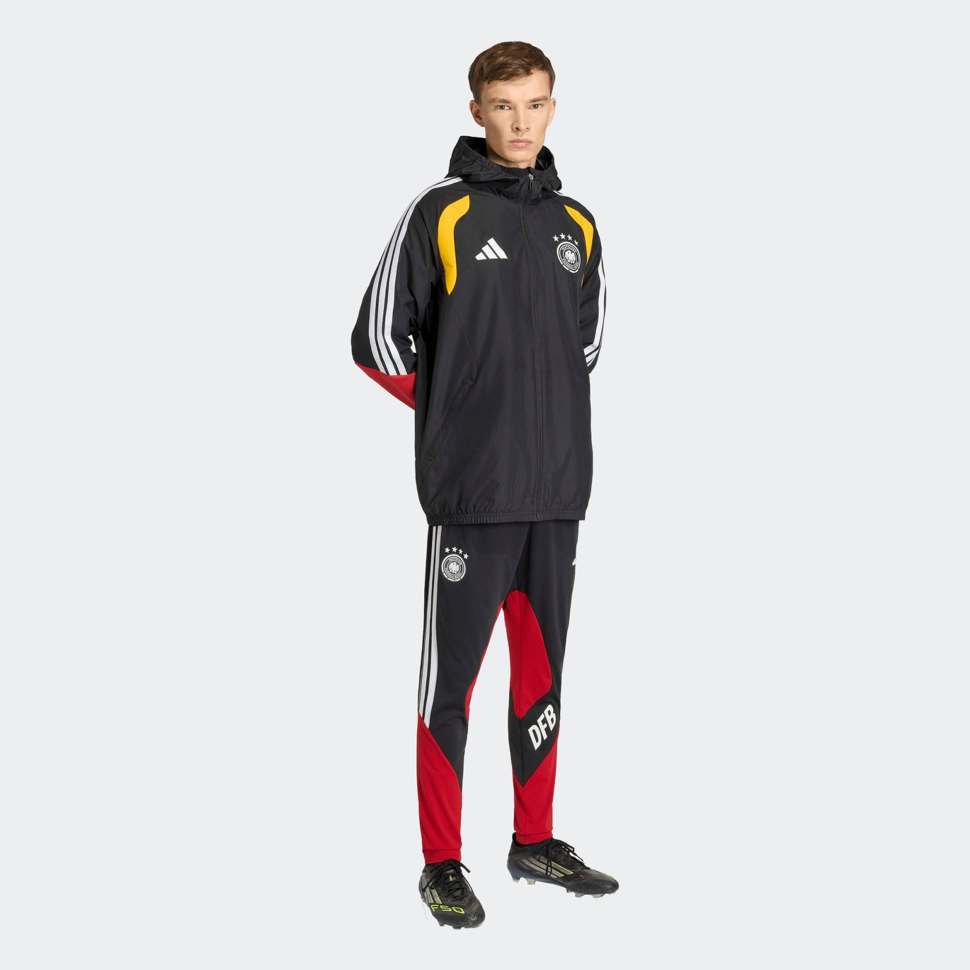 Adidas Dfb Duitsland All Wheater jacket 2025/2026 | Kickoff Antwerpen voetbalshop