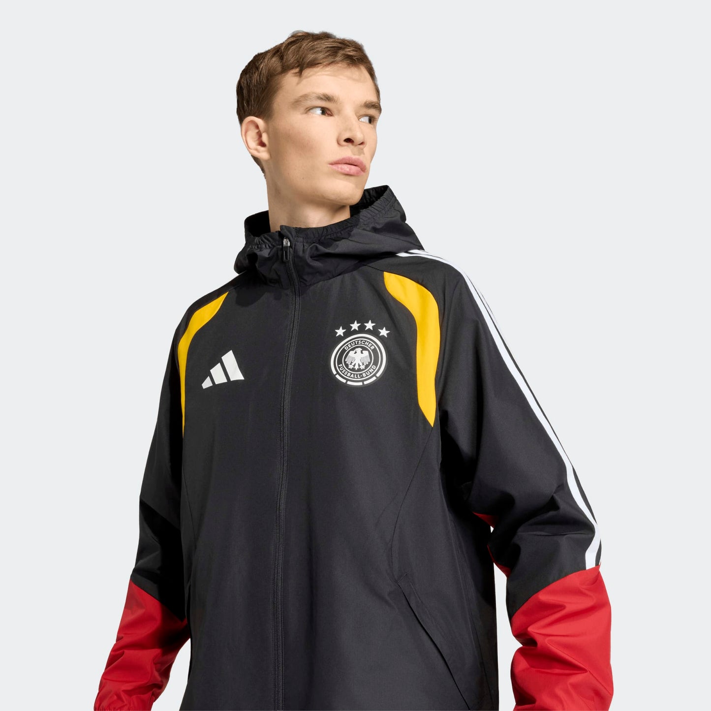 Adidas Dfb Duitsland All Wheater jacket 2025/2026 | Kickoff Antwerpen voetbalshop