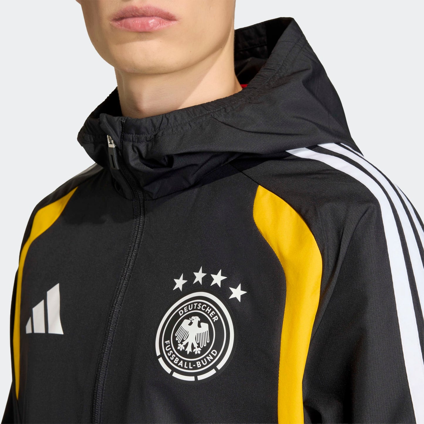 Adidas Dfb Duitsland All Wheater jacket 2025/2026 | Kickoff Antwerpen voetbalshop