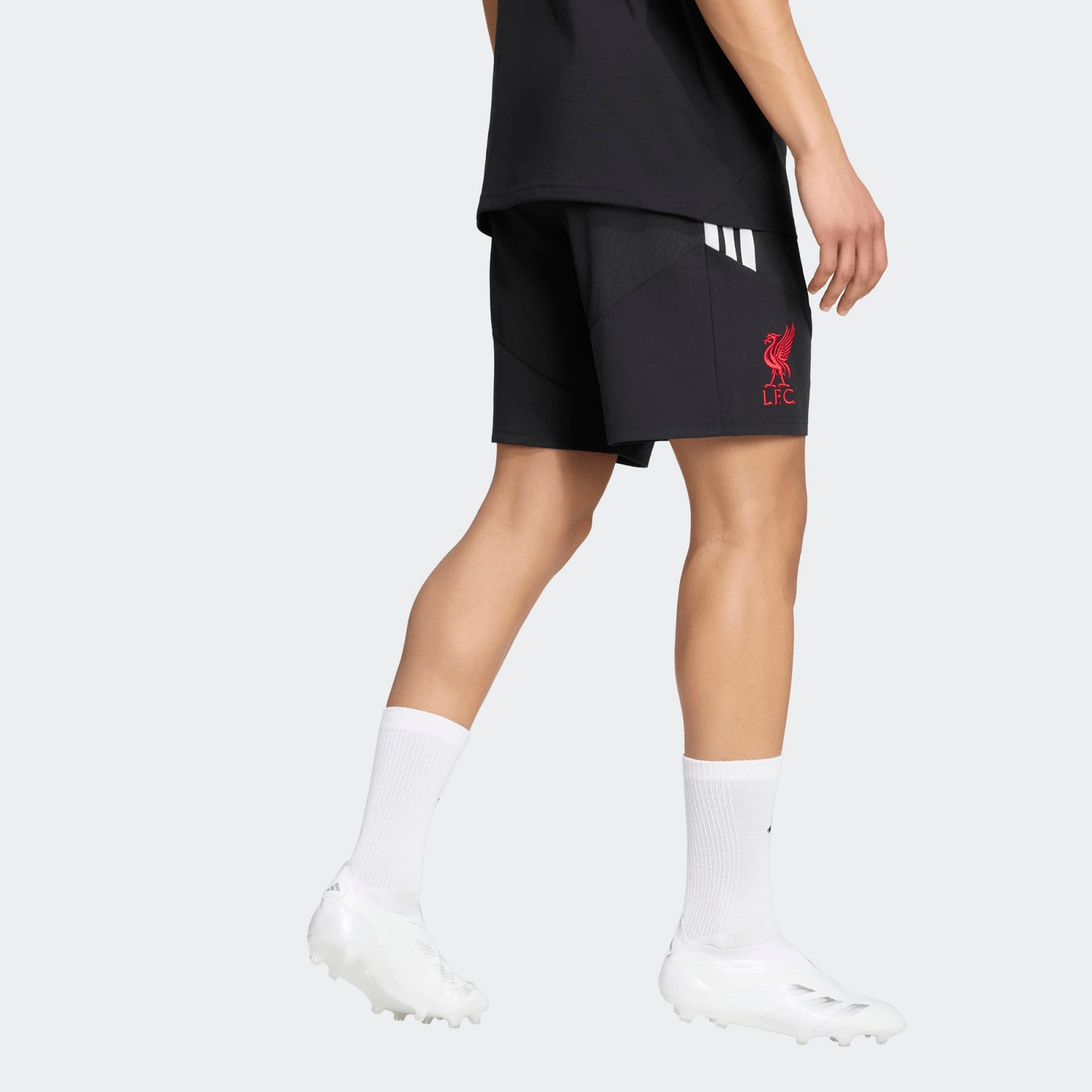 Adidas Liverpool DT Short 2026-2027 korte trainingsbroek heren zwart Kickoff Antwerpen de voetbalshop van Antwerpen