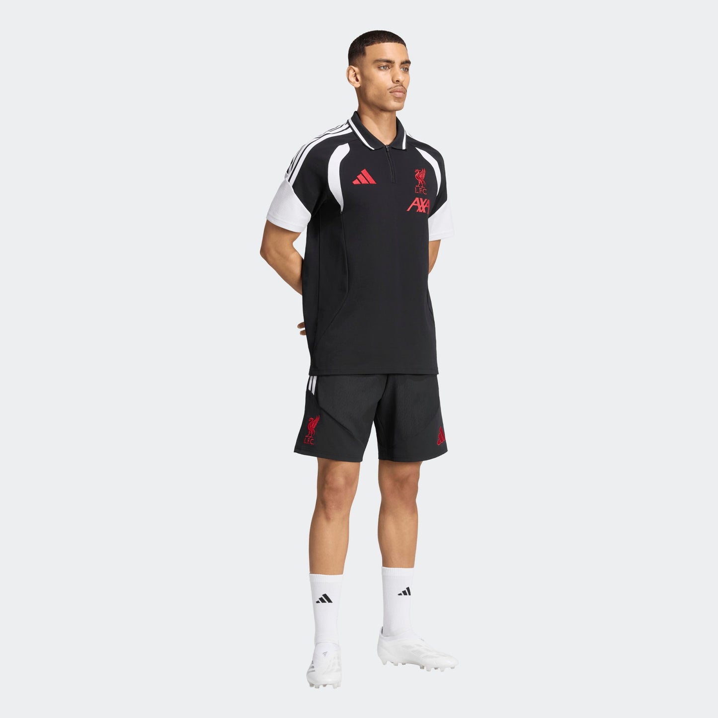 Adidas Liverpool DT Short 2026-2027 korte trainingsbroek heren zwart Kickoff Antwerpen de voetbalshop van Antwerpen