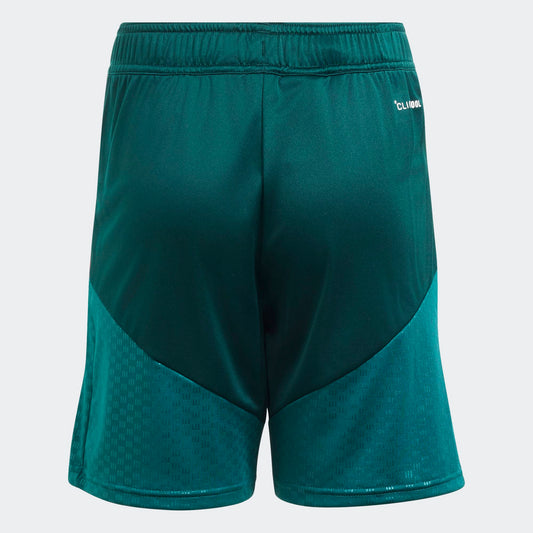 Adidas Real Madrid Training Short kids junior korte voetbalbroek groen roos heren Kickoff Antwerpen de voetbalshop van Antwerpen