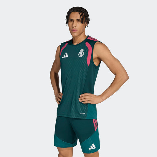 Adidas Real Madrid Training SL Jersey mouwloos trainingsshirt heren Kickoff Antwerpen de voetbalshop van Antwerpen