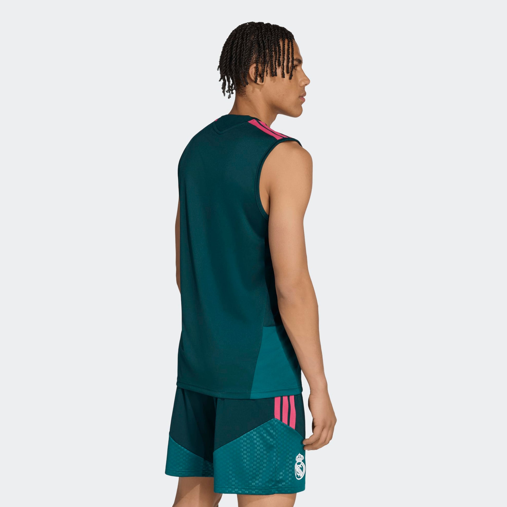 Adidas Real Madrid Training SL Jersey mouwloos trainingsshirt heren Kickoff Antwerpen de voetbalshop van Antwerpen