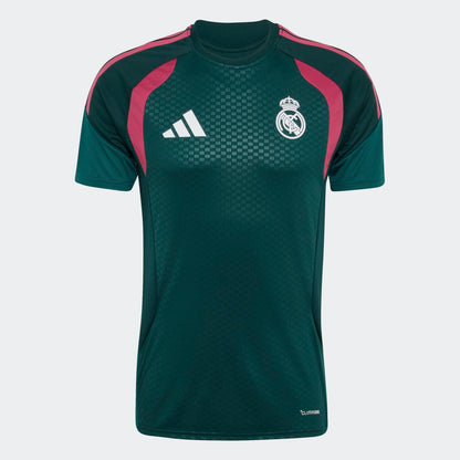 Adidas Real Madrid Training Jersey 2026-2027 officieel trainingsshirt heren donker groen roos  Kickoff Antwerpen de voetbalshop van Antwerpen