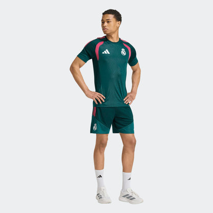 Adidas Real Madrid Training Jersey 2026-2027 officieel trainingsshirt heren donker groen roos  Kickoff Antwerpen de voetbalshop van Antwerpen