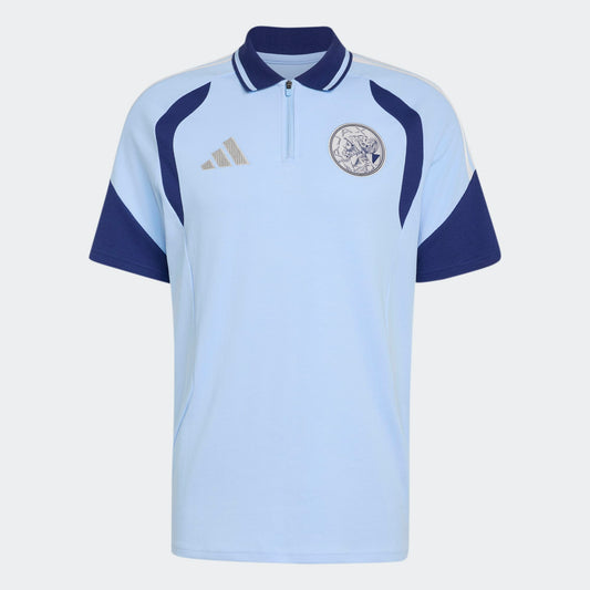 Adidas Ajax Amsterdam Polo Shirt 2026-2027 officieel poloshirt heren rood wit Kickoff Antwerpen de voetbalshop van Antwerpen