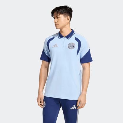 Adidas Ajax Amsterdam Polo Shirt 2026-2027 officieel poloshirt heren rood wit Kickoff Antwerpen de voetbalshop van Antwerpen