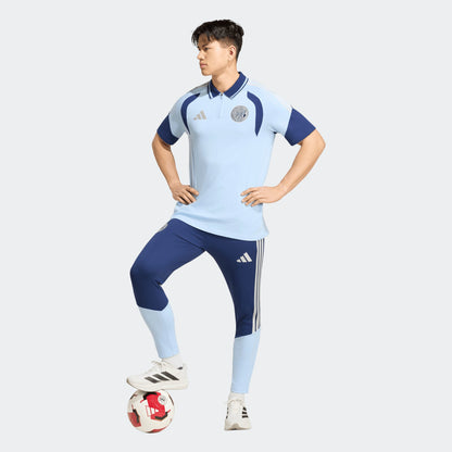 Adidas Ajax Amsterdam Polo Shirt 2026-2027 officieel poloshirt heren rood wit Kickoff Antwerpen de voetbalshop van Antwerpen