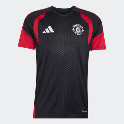 Adidas Manchester United Training Jersey 2026-2027 officieel zwart trainingsshirt heren Kickoff Antwerpen de voetbalshop van Antwerpen