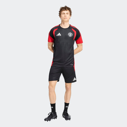 Adidas Manchester United Training Jersey 2026-2027 officieel zwart trainingsshirt heren Kickoff Antwerpen de voetbalshop van Antwerpen