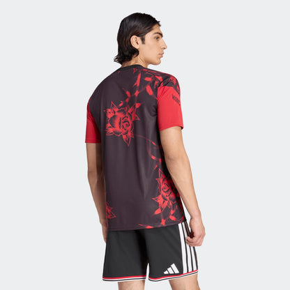 Adidas Manchester United Pre Shirt 2026-2027 warming-up voetbalshirt heren Kickoff Antwerpen de voetbalshop van Antwerpen