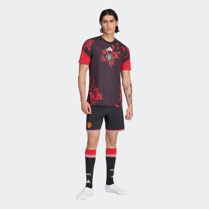 Adidas Manchester United Pre Shirt 2026-2027 warming-up voetbalshirt heren Kickoff Antwerpen de voetbalshop van Antwerpen