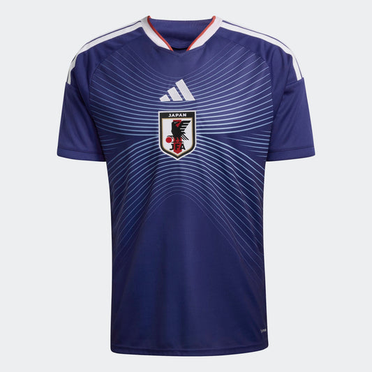 Adidas JFA Japan Home Jersey WK 2026 – officieel thuisshirt van Japan, beschikbaar bij Kickoff Antwerpen