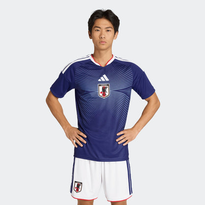Adidas JFA Japan Home Jersey WK 2026 – officieel thuisshirt van Japan, beschikbaar bij Kickoff Antwerpen