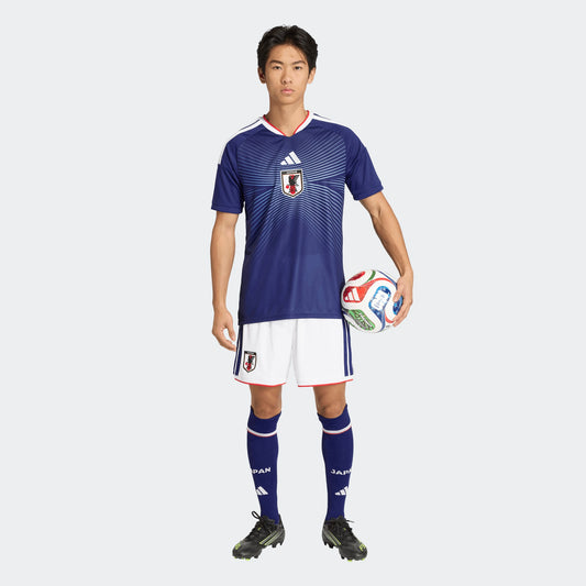 Adidas JFA Japan Home Jersey WK 2026 – officieel thuisshirt van Japan, beschikbaar bij Kickoff Antwerpen