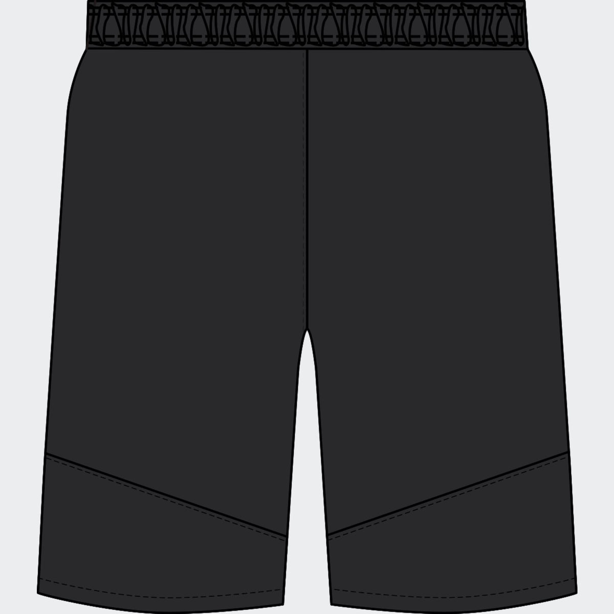 Adidas Juventus voetbaltrainingsshort 2026 2027 heren met clubdetails op model Kickoff Antwerpen