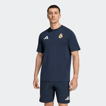 Adidas Real Madrid Tiro Travel Tee t shirt Kickoff Antwerpen de voetbalshop van Antwerpen