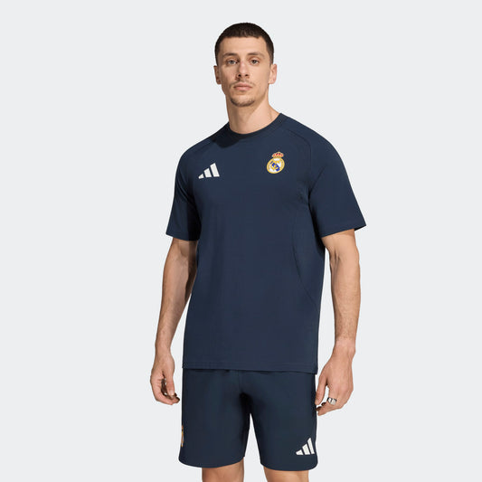Adidas Real Madrid Tiro Travel Tee t shirt Kickoff Antwerpen de voetbalshop van Antwerpen