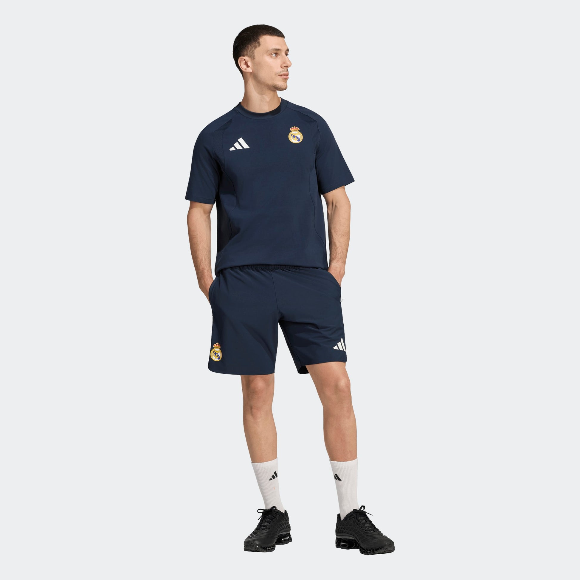 Adidas Real Madrid Tiro Travel Tee t shirt Kickoff Antwerpen de voetbalshop van Antwerpen