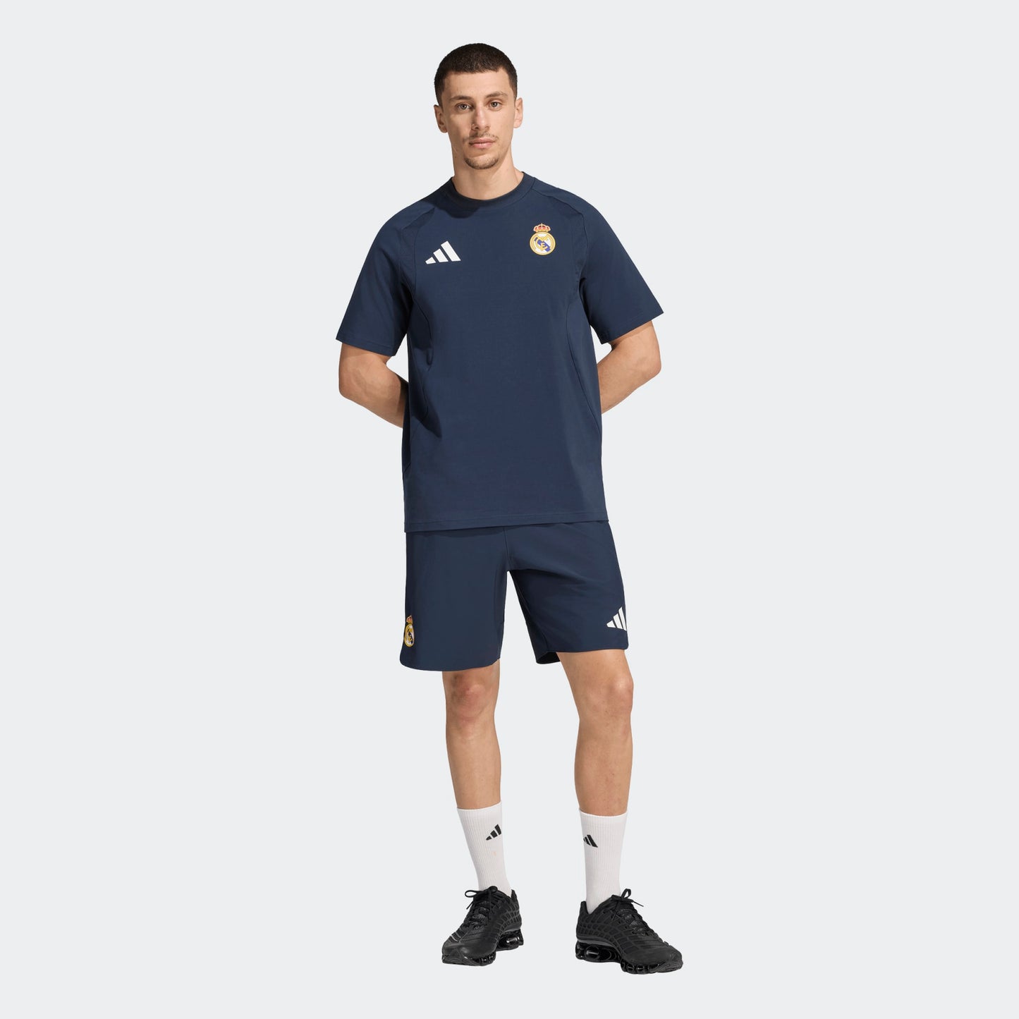Adidas Real Madrid Tiro Travel Short heren Kickoff Antwerpen de voetbalshop van Antwerpen