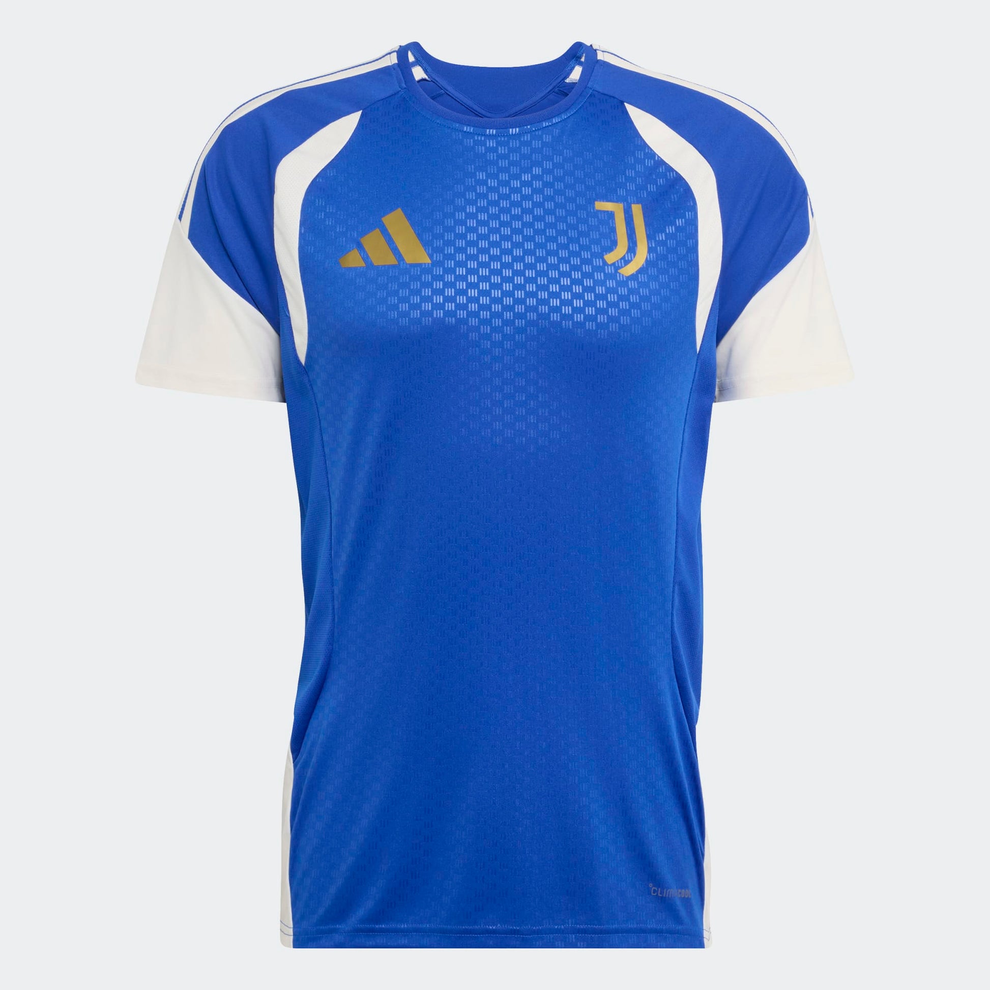 Adidas Juventus Training Jersey met Climacool technologie blauw wit heren trainingsshirt Kickoff Antwerpen de voetbalshop van Antwerpen