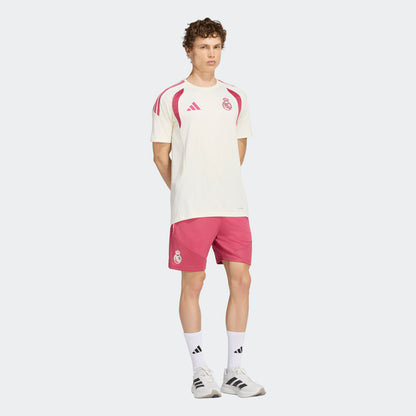 Adidas Real Madrid Training Jersey 2026-2027 officieel trainingsshirt heren wit Kickoff Antwerpen de voetbalshop van Antwerpen