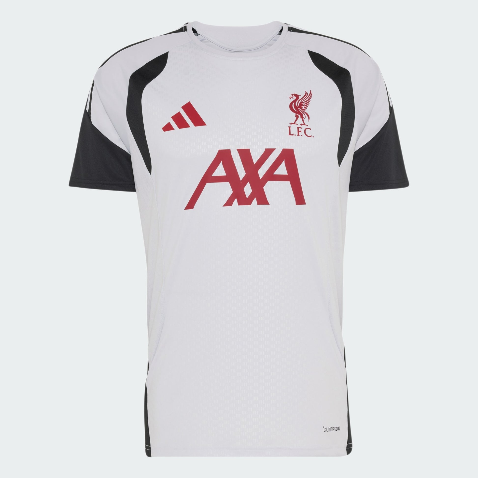 Adidas Liverpool Training Jersey 2026-2027 officieel trainingsshirt heren grijs Kickoff Antwerpen de voetbalshop van Antwerpen