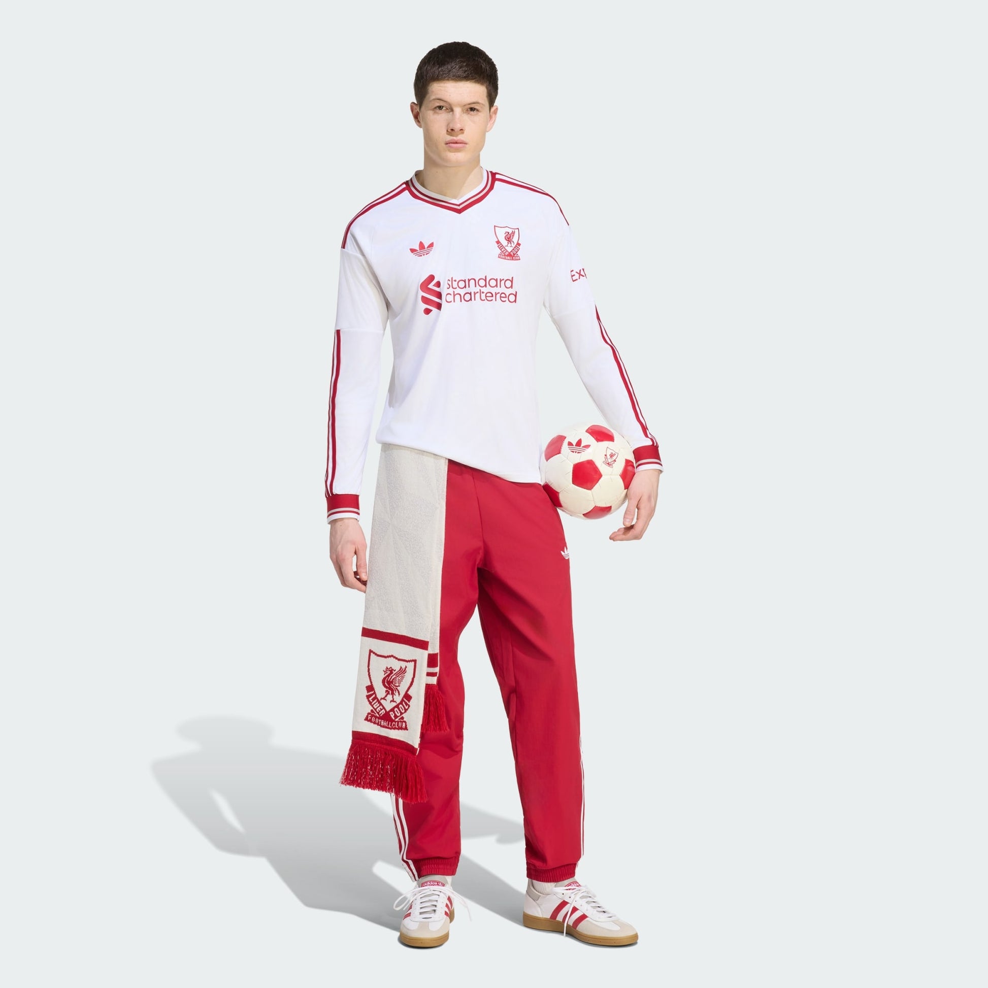 ADIDAS LFC LIVERPOOL LONG SLEEVE HOME SHIRT JERSEY 2026-2027 kickoff antwerpen de voetbalshop van antwerpen
