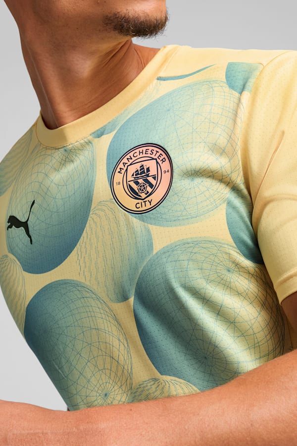 PUMA MANCHESTER CITY PREMATCH SS JERSEY 2024-2025