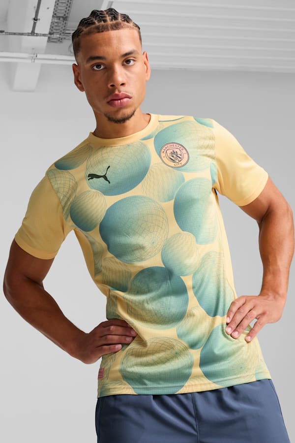 PUMA MANCHESTER CITY PREMATCH SS JERSEY 2024-2025