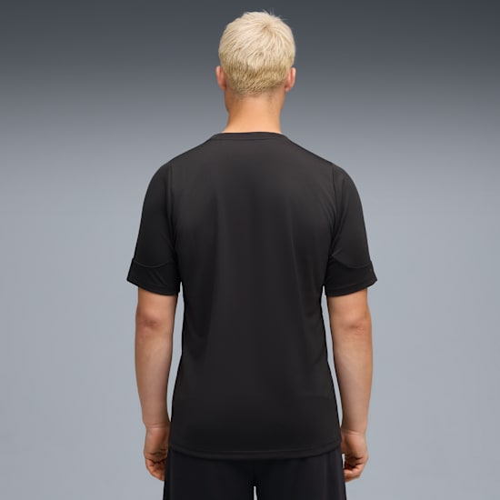 Puma Manchester City Train Jersey 2025 2026 zwart met grijs logo en Puma dryCELL Kickoff Antwerpen voetbalshop