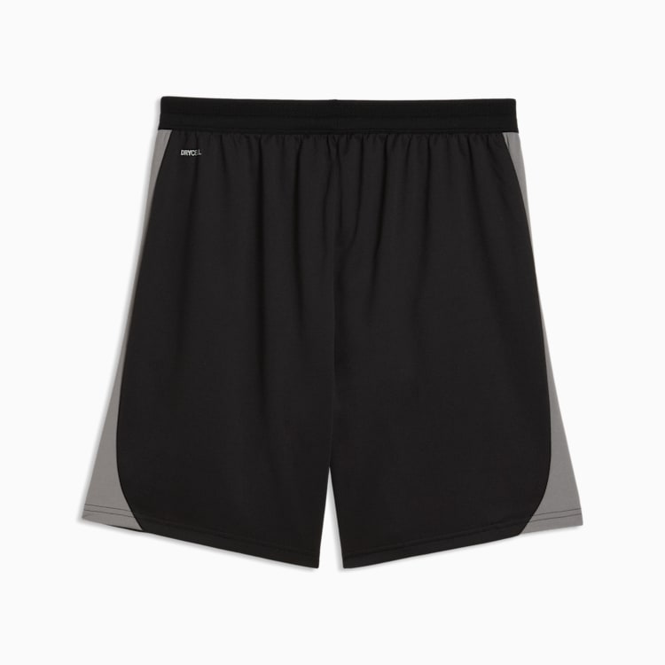 Puma Manchester City voetbaltrainingsshort 2026 2027 heren met clubdetails op model Kickoff Antwerpen