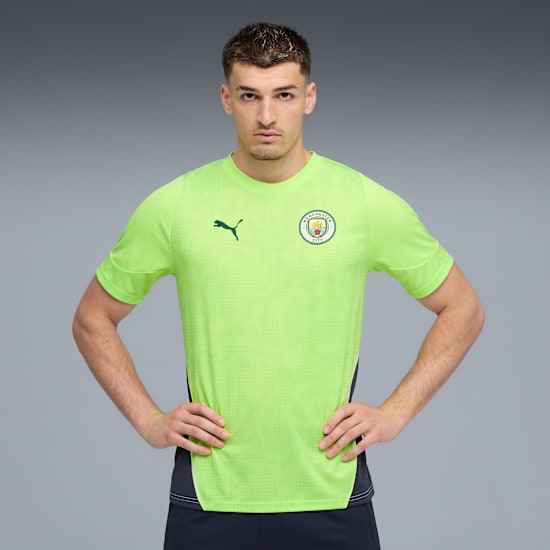 PUMA Manchester City Training Jersey 2025 2026 fizzy apple-Blue Violet  Kickoff Antwerpen voetbalshop voetbalshirt