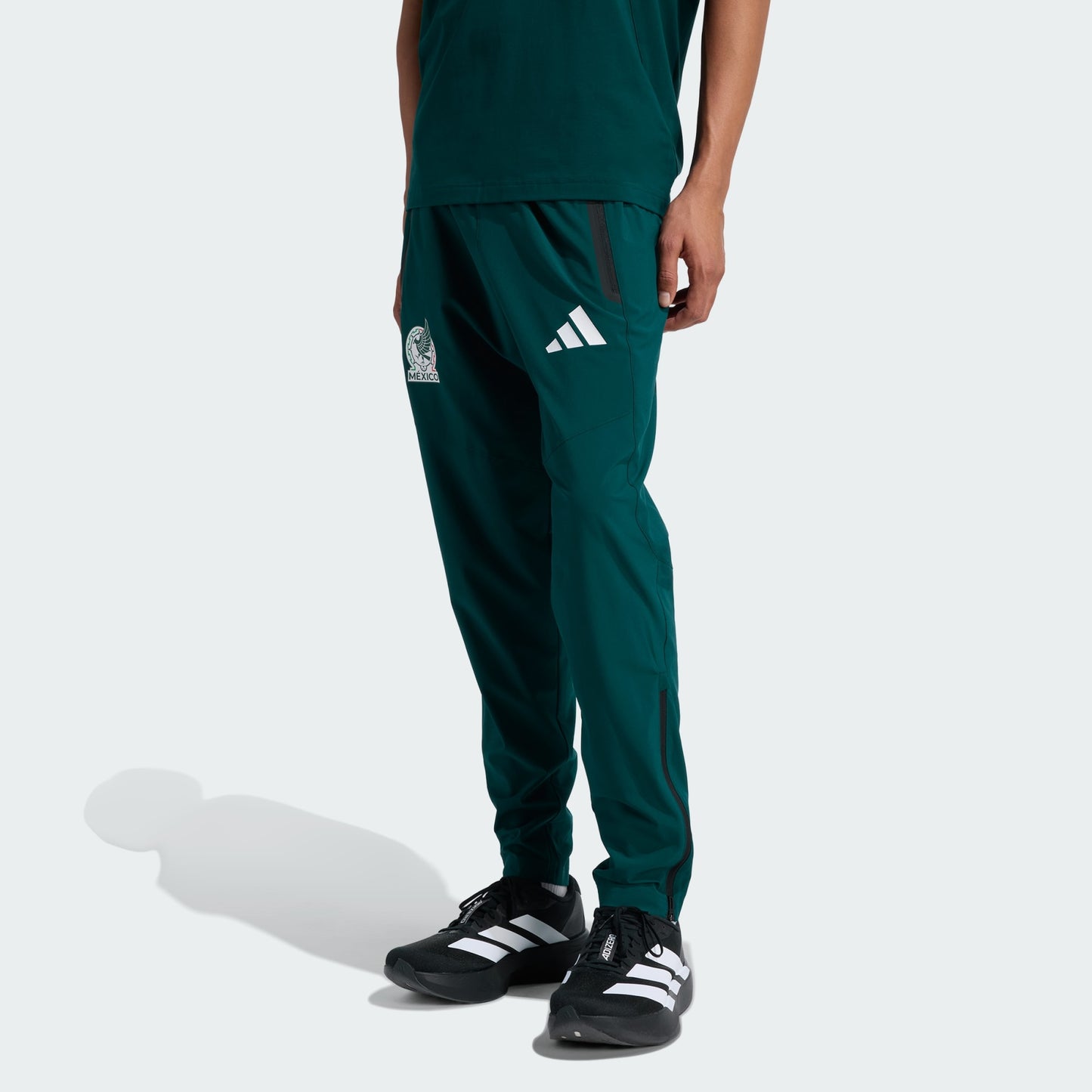 Adidas FMF Mexico Travel Pants groen, , Kickoff Antwerpen. voetbalshop