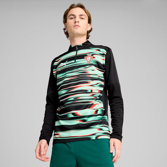 PUMA FPF PORTUGAL PREMATCH 1/4 ZIPTOP