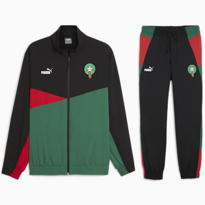 Puma FRMF Marokko Woven Trainingspak - Kickoff Antwerpen
