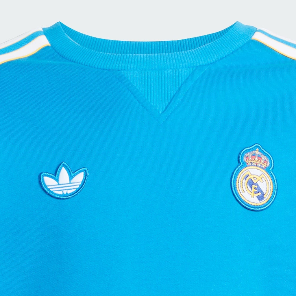 Adidas Real Madrid Icon Sweat Top Kids – Retro Voetbalshirt | Kickoff Antwerpen